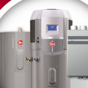 Picture of Rheem WATER HEATER collection available to be REPAIRed by The Plumbing Pro.
