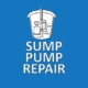 Blue Sump Pump Repair Button