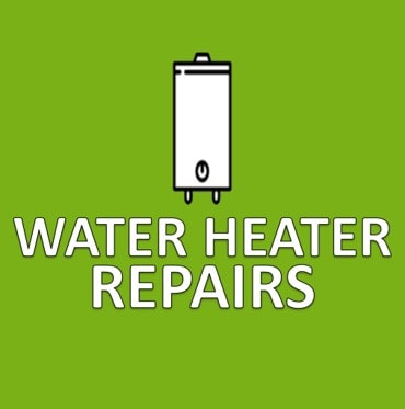 green water heater repairs button