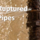 ruptured pipes