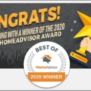 Best of 2020 HomeAdvisor Award