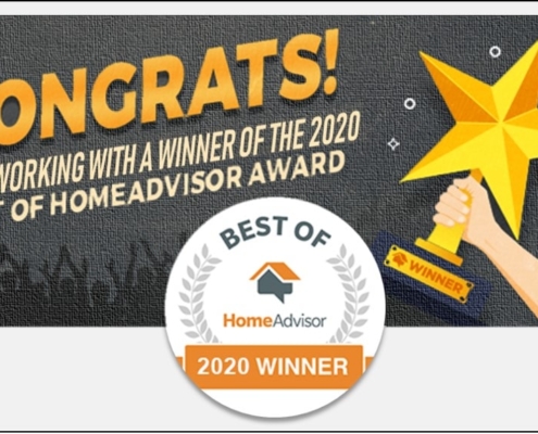 Best of 2020 HomeAdvisor Award