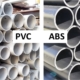 ABS and PVC piping