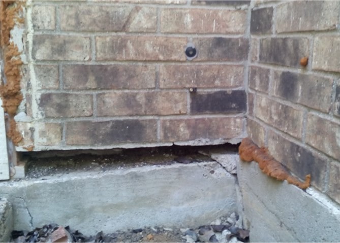 foundation damage from sewer problems
