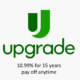 Artwork outlining the Upgrade Financing Option for 10.99 for 15years.