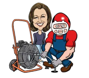 Plumbing pro man with dana from KMBZ